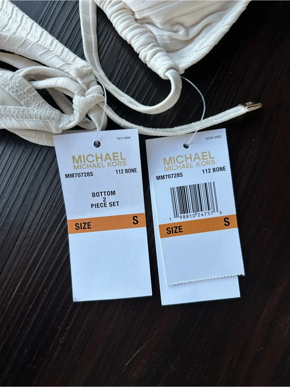Michael Kors Triangle Bikini Set